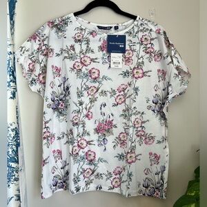 Uniqlo Studio Sanderson Colorful Floral Top NWT